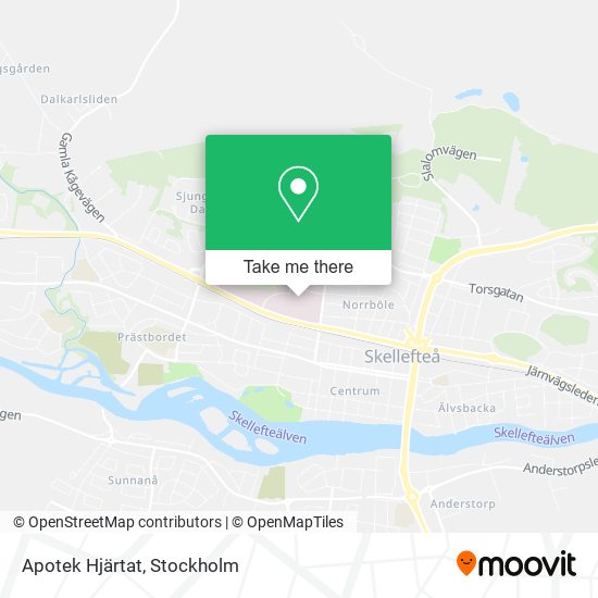 Apotek Hjärtat map