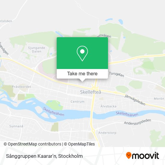 Sånggruppen Kaarar'n map