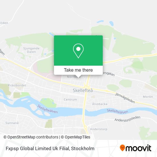 Fxpsp Global Limited Uk Filial map