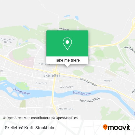 Skellefteå Kraft map