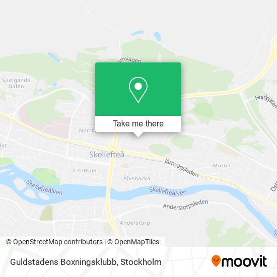 Guldstadens Boxningsklubb map