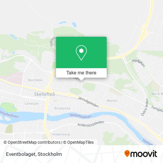 Eventbolaget map