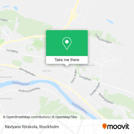 Rävlyans förskola map