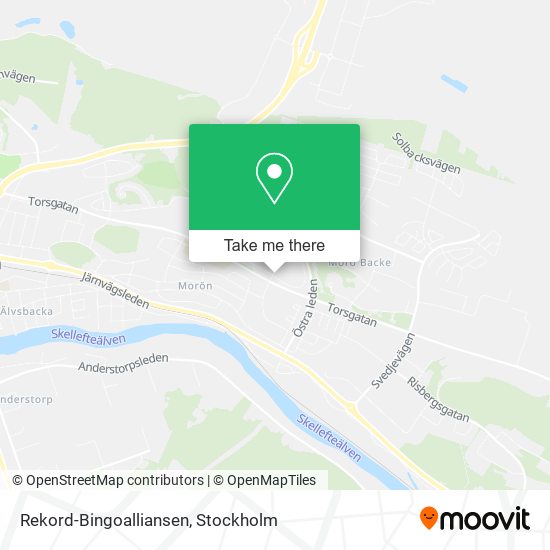 Rekord-Bingoalliansen map