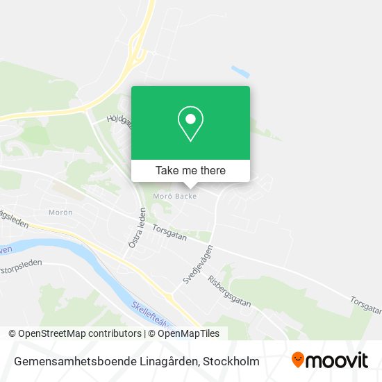 Gemensamhetsboende Linagården map