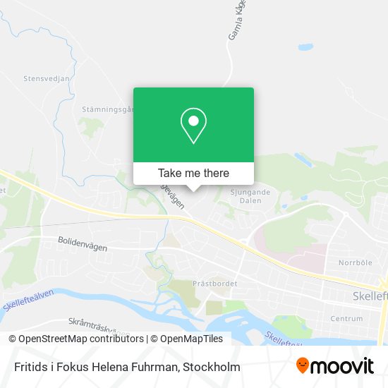 Fritids i Fokus Helena Fuhrman map