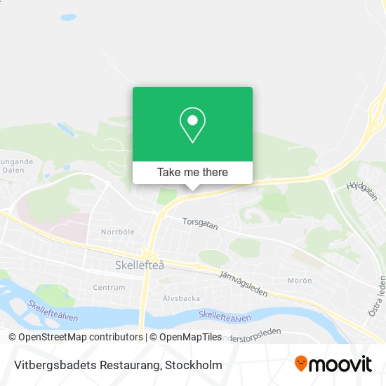 Vitbergsbadets Restaurang map