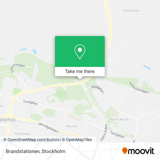 Brandstationen map