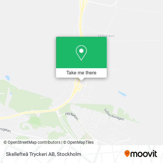 Skellefteå Tryckeri AB map