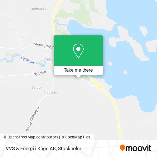 VVS & Energi i Kåge AB map