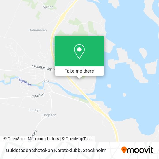 Guldstaden Shotokan Karateklubb map