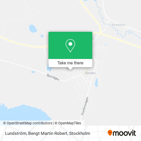 Lundström, Bengt Martin Robert map