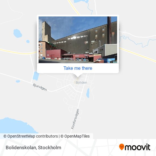 Bolidenskolan map