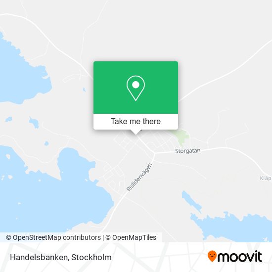 Handelsbanken map