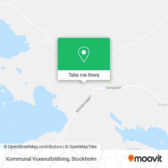 Kommunal Vuxenutbildning map
