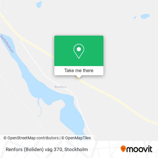 Renfors (Boliden) väg 370 map