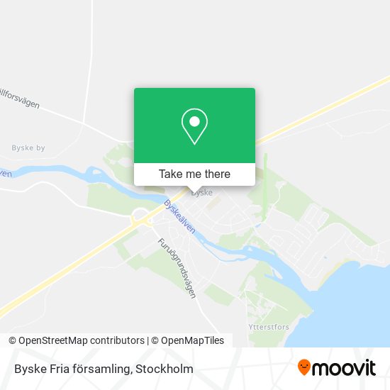 Byske Fria församling map