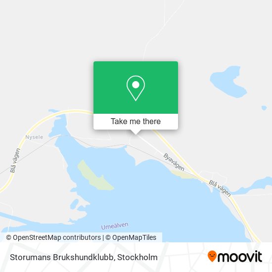 Storumans Brukshundklubb map