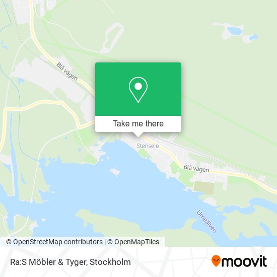 Ra:S Möbler & Tyger map