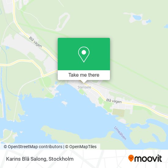 Karins Blå Salong map