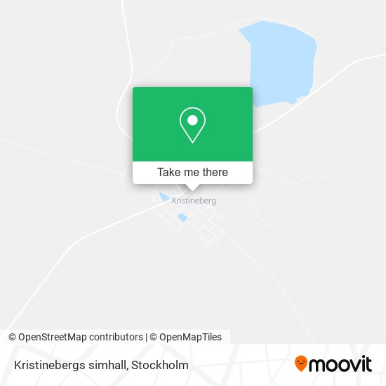 Kristinebergs simhall map