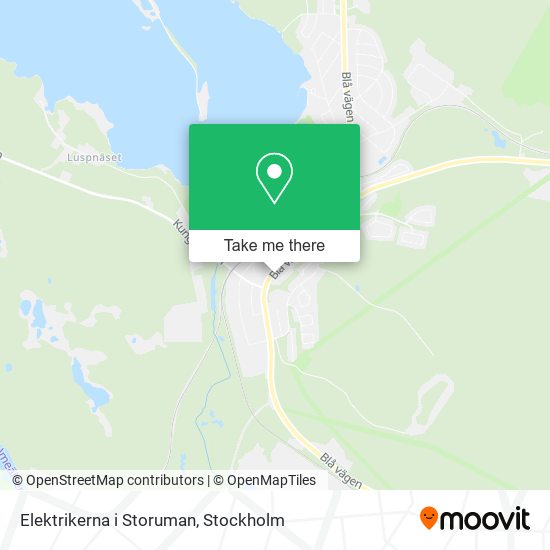 Elektrikerna i Storuman map