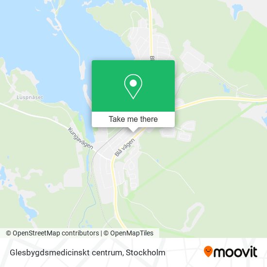 Glesbygdsmedicinskt centrum map