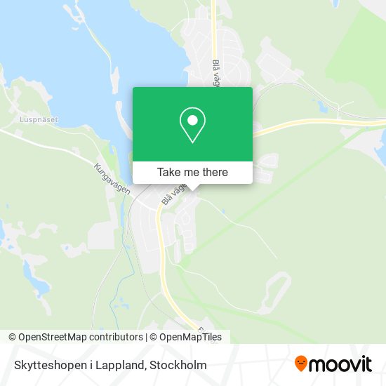 Skytteshopen i Lappland map