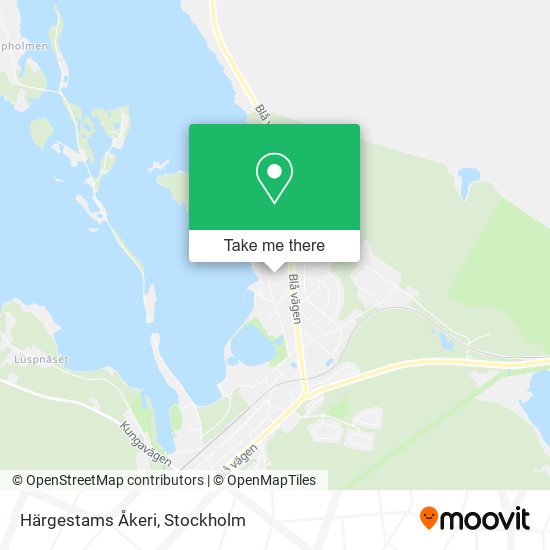 Härgestams Åkeri map