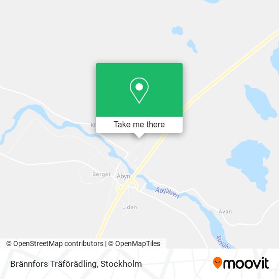 Brännfors Träförädling map