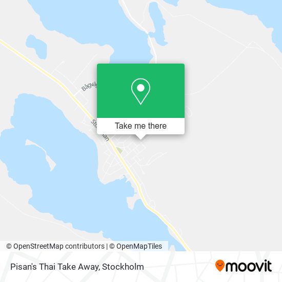 Pisan's Thai Take Away map