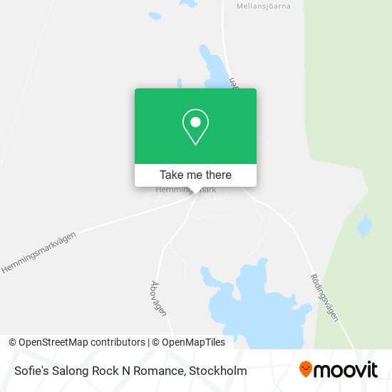 Sofie's Salong Rock N Romance map