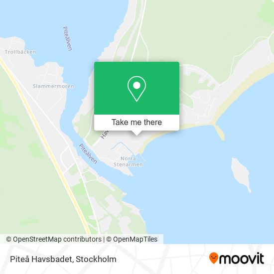 Piteå Havsbadet map