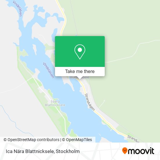 Ica Nära Blattnicksele map