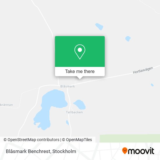 Blåsmark Benchrest map