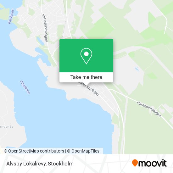 Älvsby Lokalrevy map