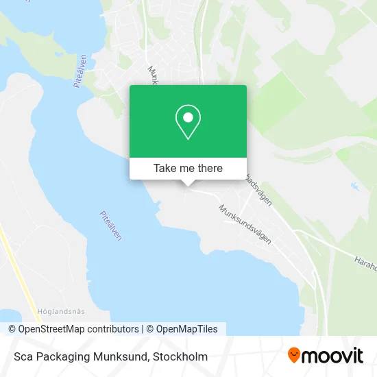 Sca Packaging Munksund map