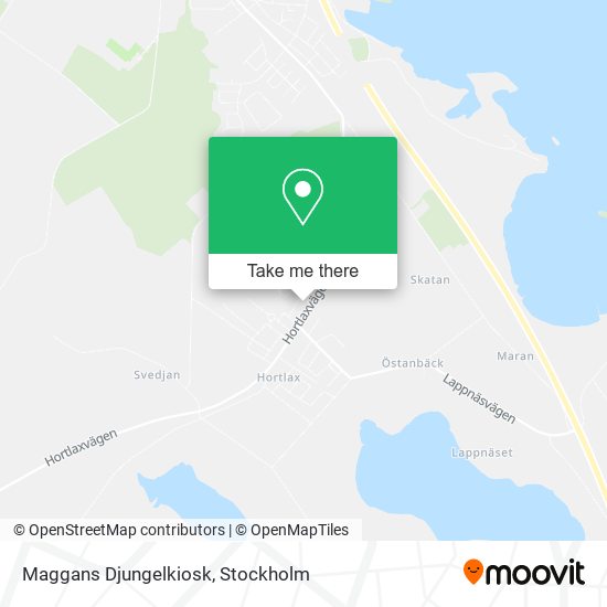 Maggans Djungelkiosk map