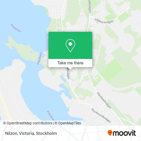 Nilzon, Victoria map