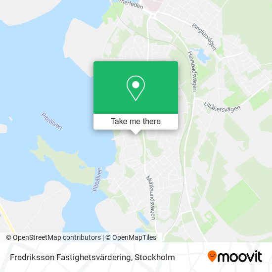 Fredriksson Fastighetsvärdering map