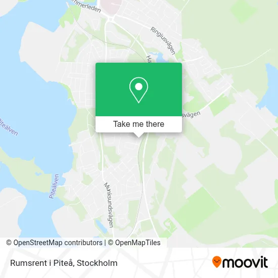Rumsrent i Piteå map