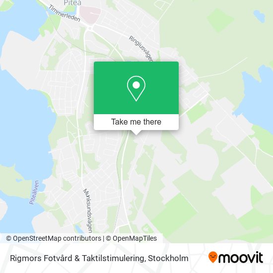 Rigmors Fotvård & Taktilstimulering map