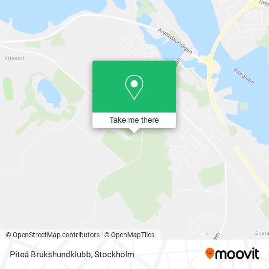 Piteå Brukshundklubb map