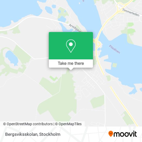 Bergsviksskolan map