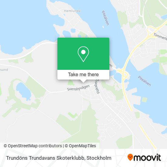 Trundöns Trundavans Skoterklubb map