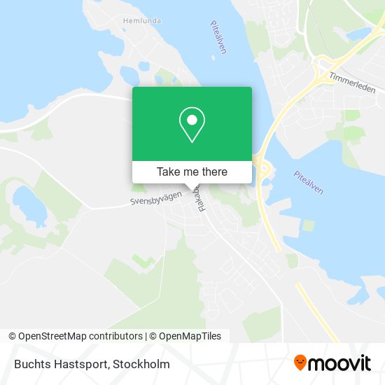 Buchts Hastsport map