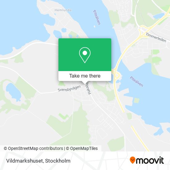 Vildmarkshuset map