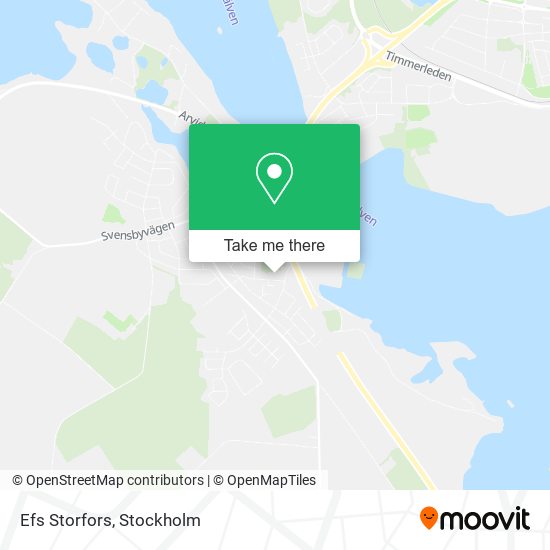 Efs Storfors map