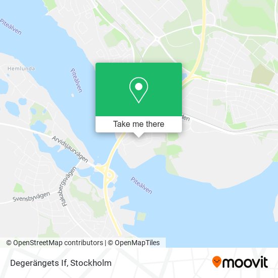 Degerängets If map