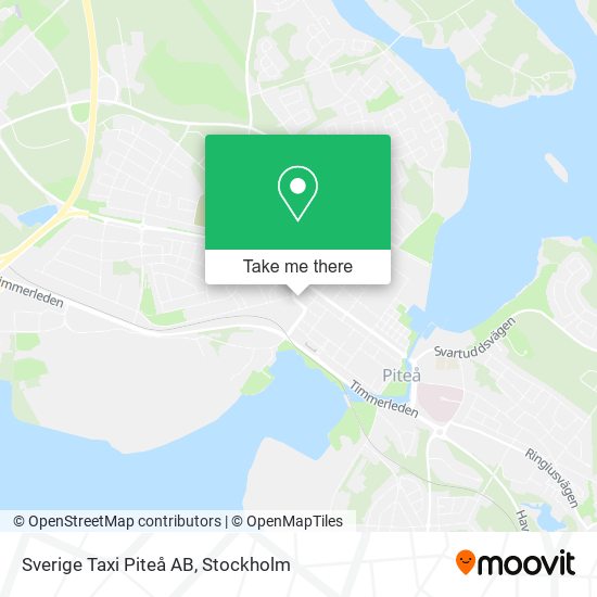 Sverige Taxi Piteå AB map